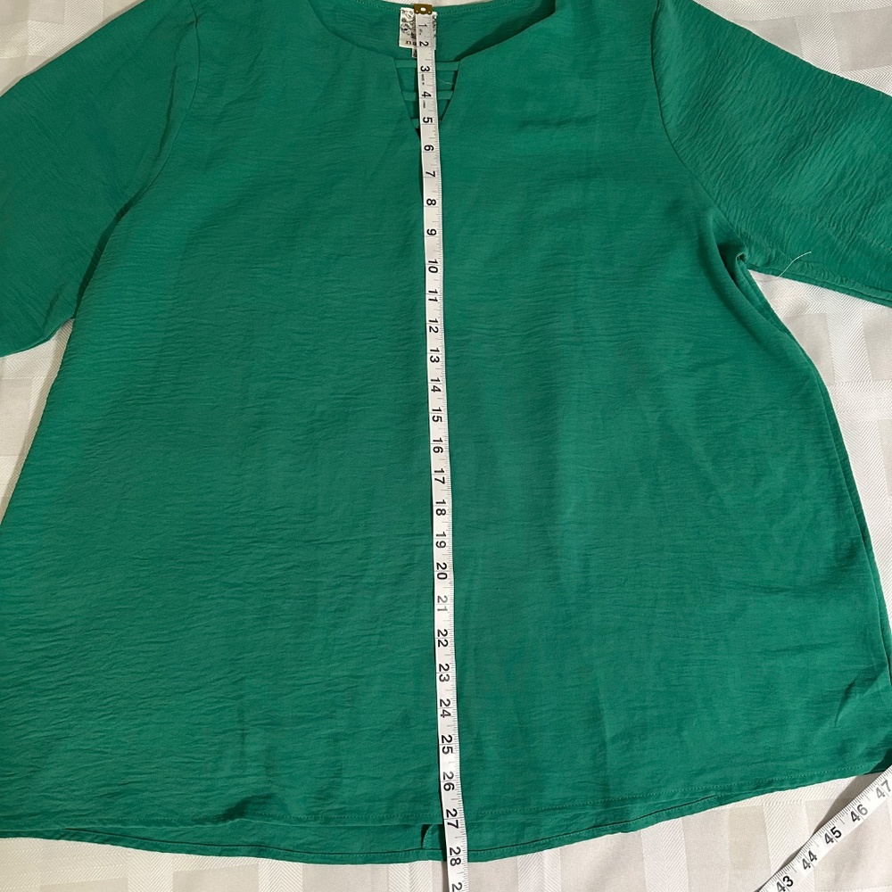 Naïf green blouse - Picture 3 of 8